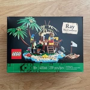 Lego 40566 Ray the Castaway. New. Sealed box.